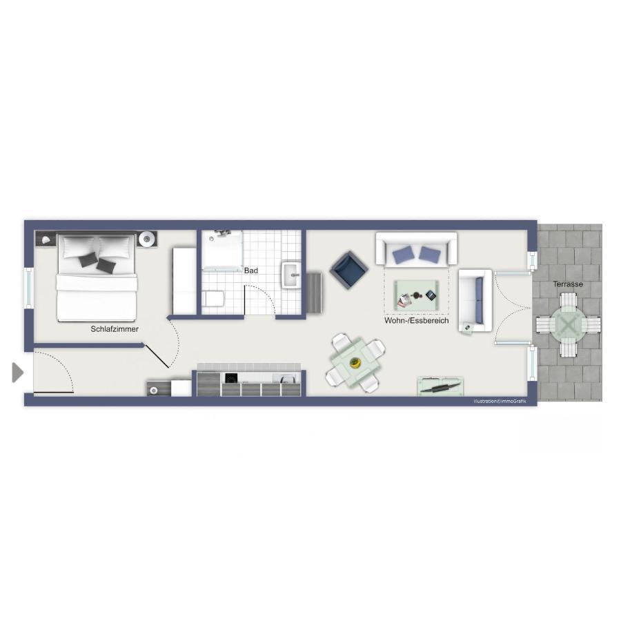 Meeresblick Wohnung 020 Кюлунгсборн Экстерьер фото